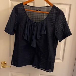 Gap Size M Navy Blouse